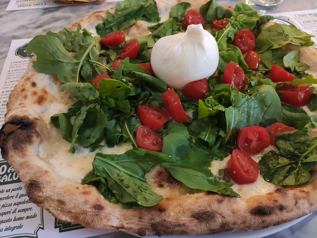 menù estivo di Capuano's